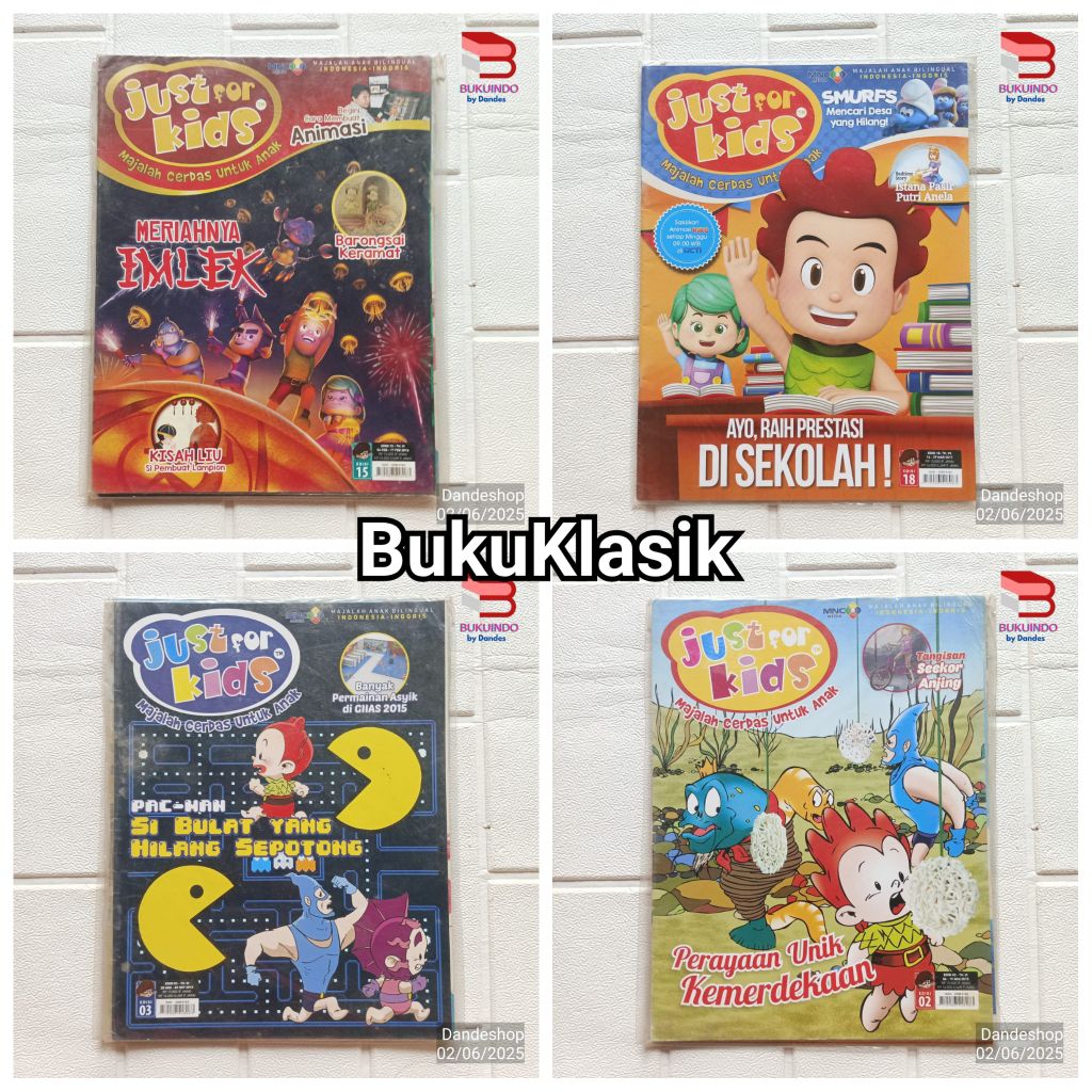 Kiko Just For Kids Magazine Majalah Anak Bilingual Indonesia Inggris