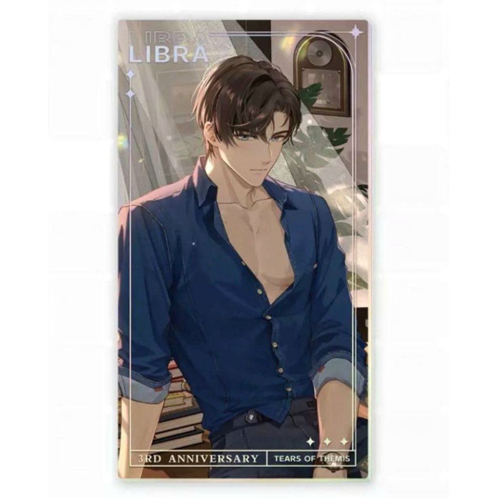 Artem Wing - Official Tears of Themis Merchandise - Zuo Ran Merch Game Tears of Themis - Photo Card 