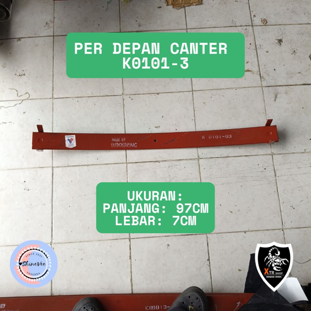Per Depan canter No 3 / per Ps125 / per / per mitsubishi canter 125Ps k0101 - 3 / pir induk Coltdies