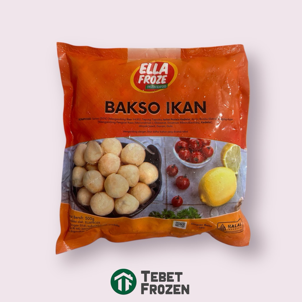 

ELLAFROZE BASO IKAN 500GRAM - TEBET FROZEN