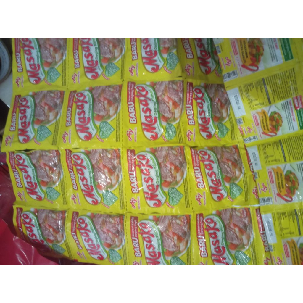 

Masako rasa sapi 1 renceng 12 pcs