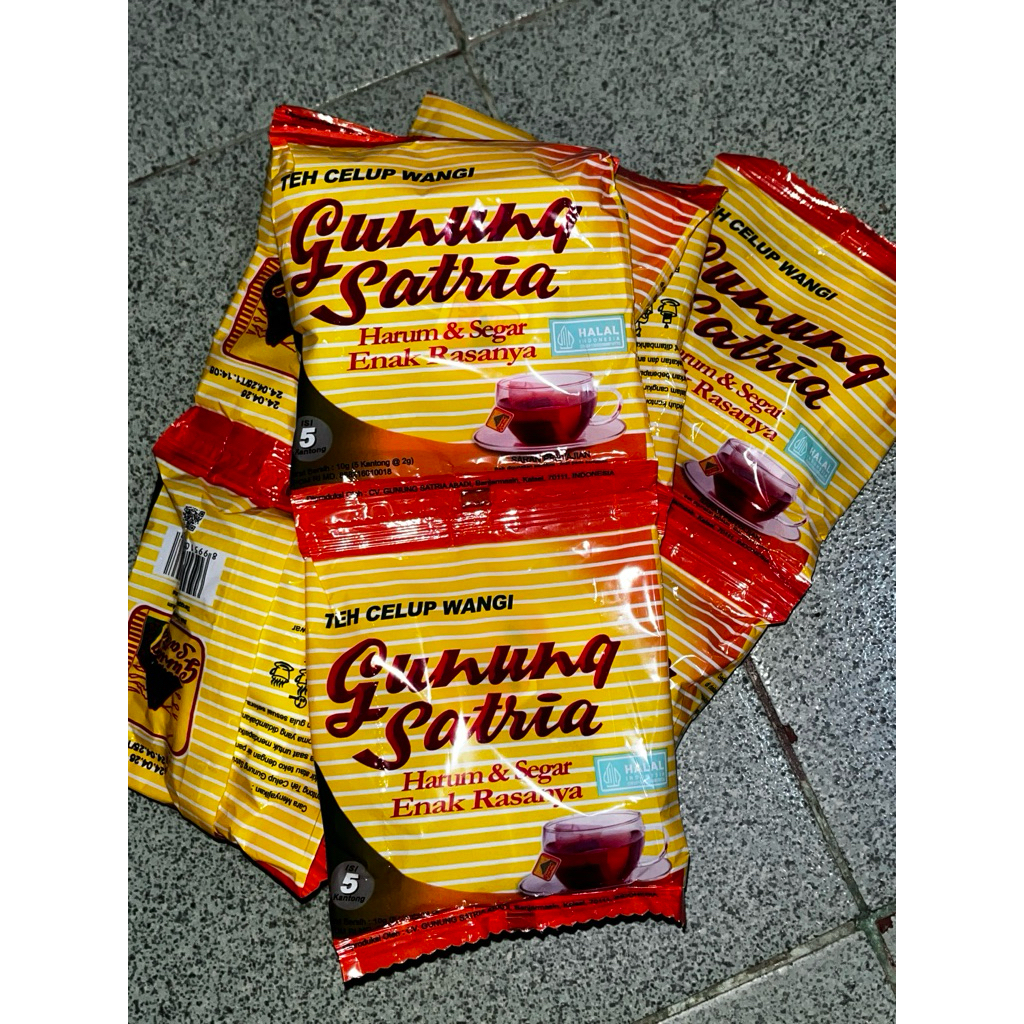 

Teh Gunung Satria 1renteng 10pcs