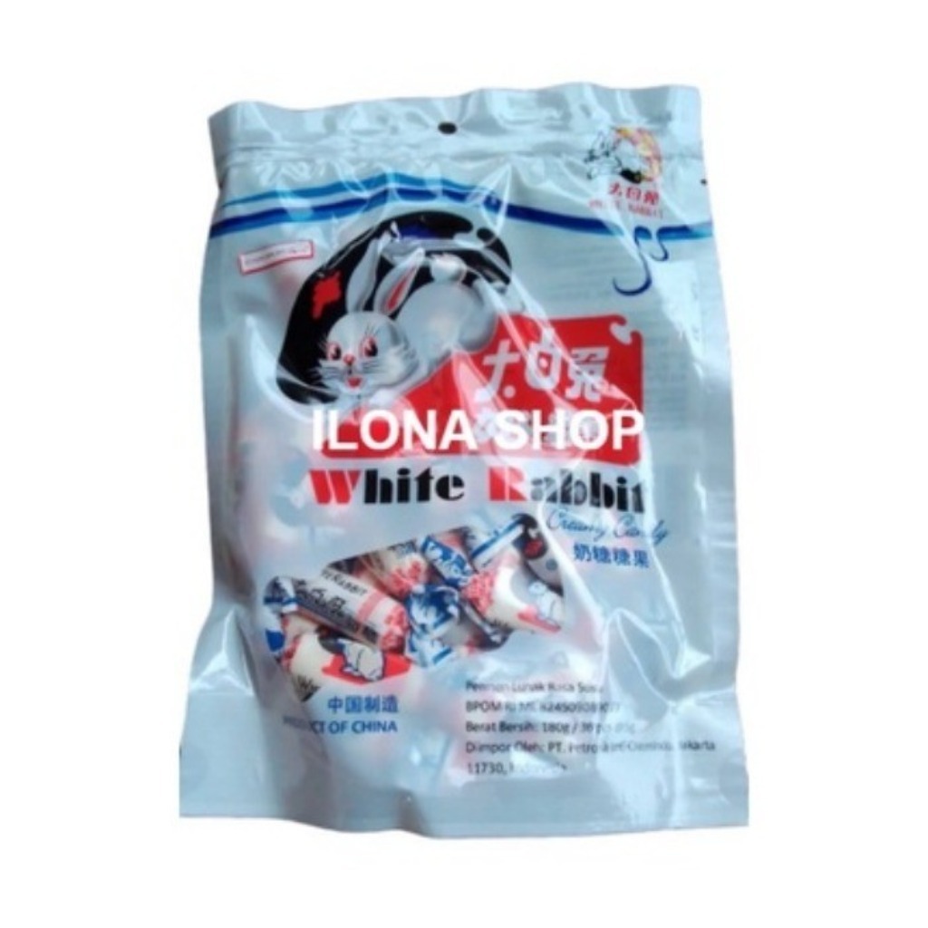 

PERMEN SUSU WHITE RABBIT CREAMY CANDY IMPORT / PERMEN SUSU KELINCI (NON HALAL)