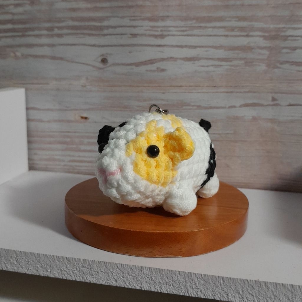 Gantungan Kunci Marmut | Crochet guinea pig