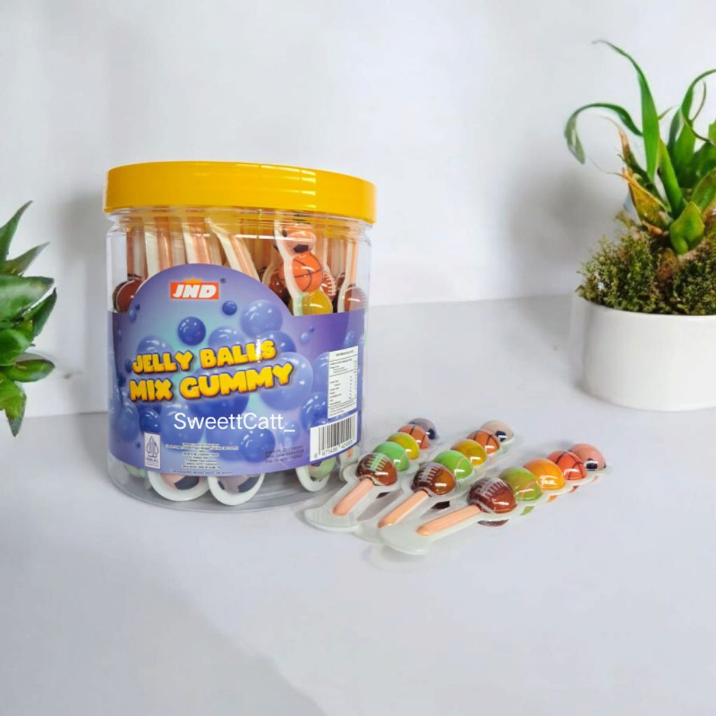 

JND PERMEN LUNAK JELLY BALL MIX GUMMY 30pcs