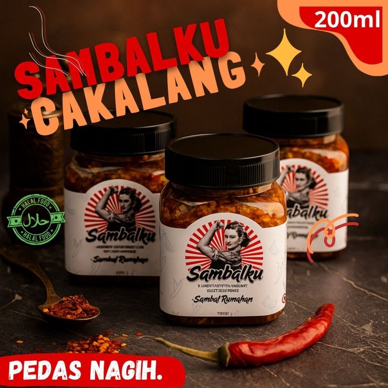 

SAMBALKU~SAMBAL CAKALANG 200 GRAM