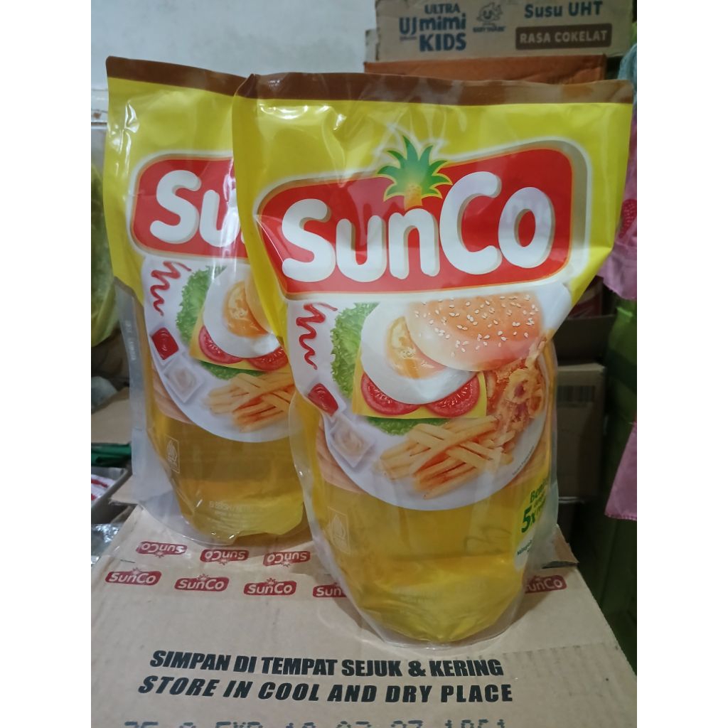 

Sunco Minyak Goreng 2L 1 dus isi 6 Pouch