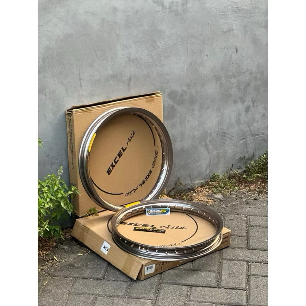 VELG TEA TAKASAGO EXCEL ASIA TITANIUM UKURAN 160/185-17 DEPAN BELAKANG