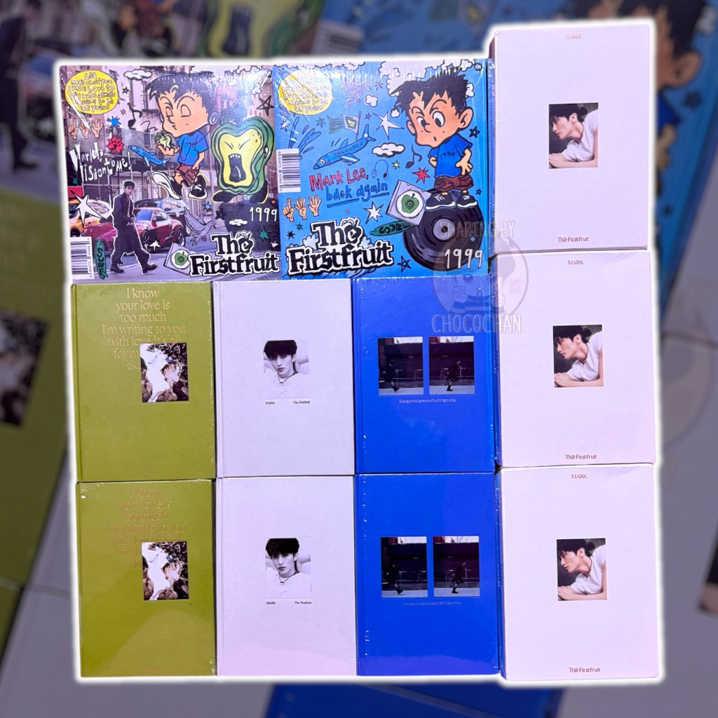 (READYSTOCK) THE 1ST ALBUM MARK “THE FIRSTFRUIT” OFFICIAL SEALED NCT LOWPROFIT MURAH PILIH VERSI Squ