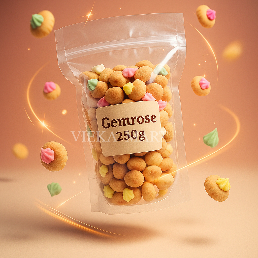 

Snack Cemilan Biskuit Gemrose 200gr | Cemilan Jadul