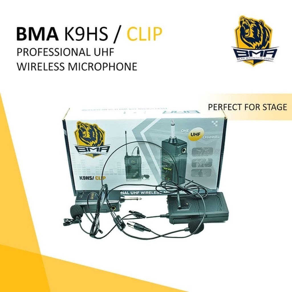 MIC BMA K9HS CLIP / MIC CLIP / MIC ARTIS