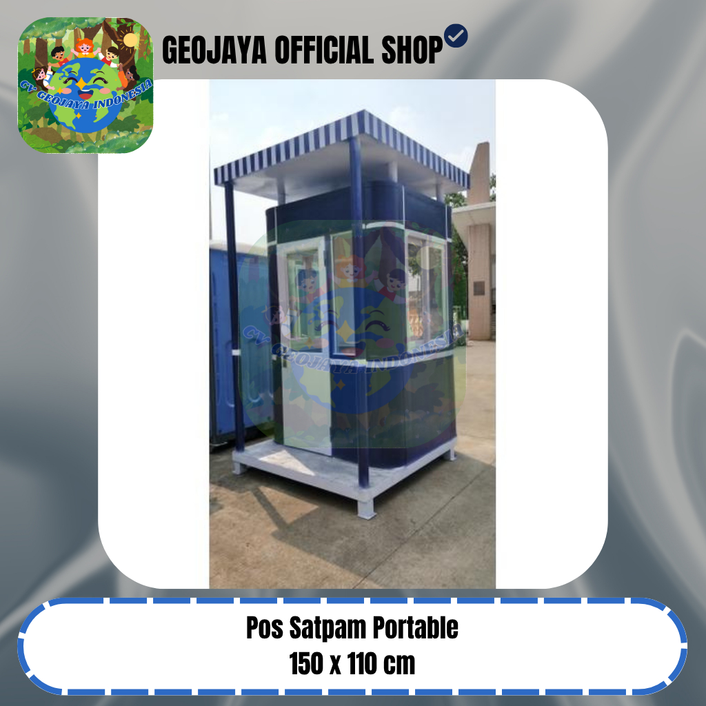 Pos Satpam Portable – 150 x 110 cm