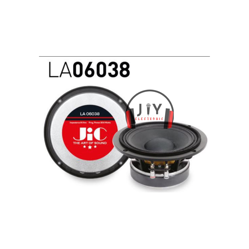Speaker JIC 6 inch LA-06038 LA 06038 LA06038 Speaker Komponen