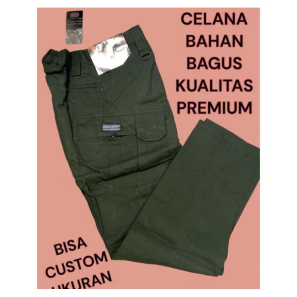 CELANA CANVAS SATGAS SATPOL PP TERLARIS NEW BEST SELLER