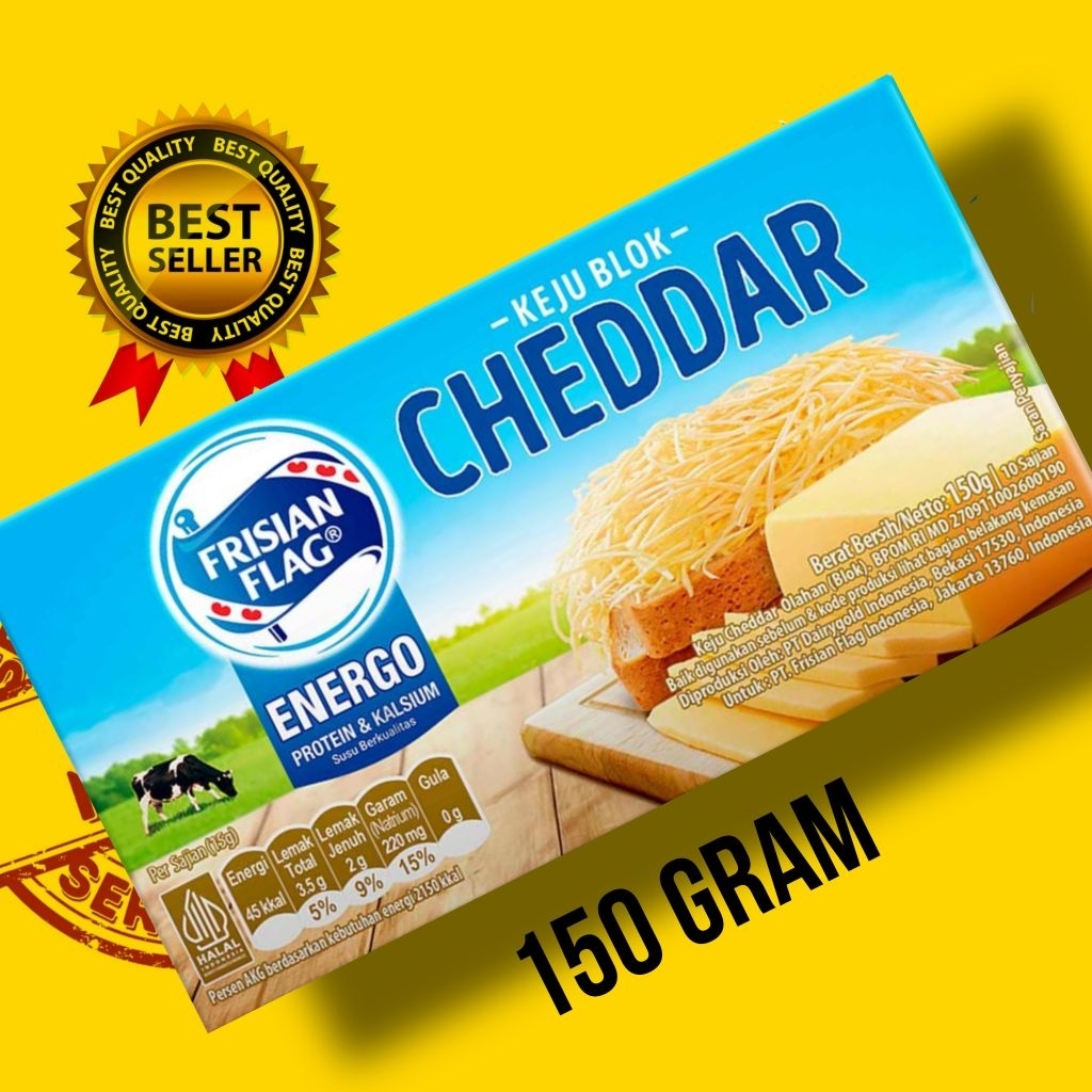 

frisian flag keju cheddar 150g