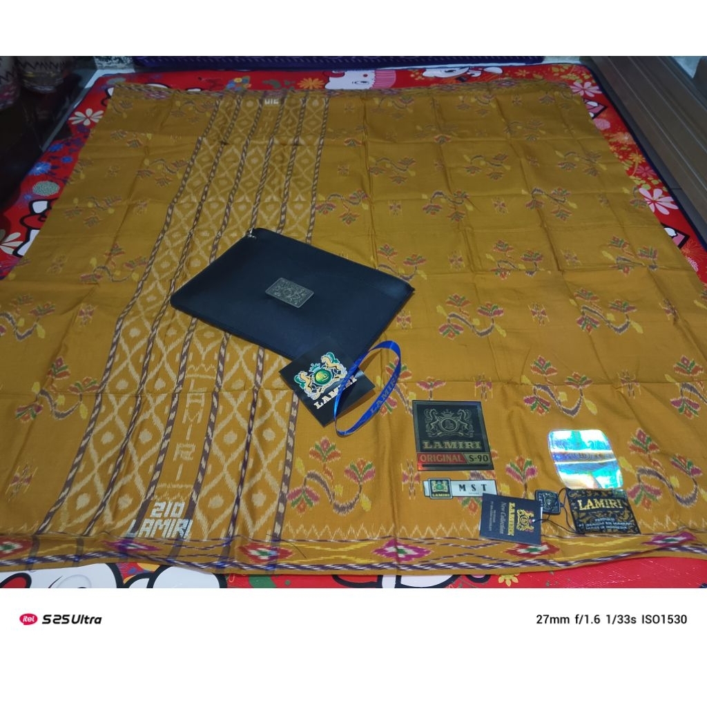 sarung lamiri s90 original pabrik full sutra motif MST kembang mustaminan
