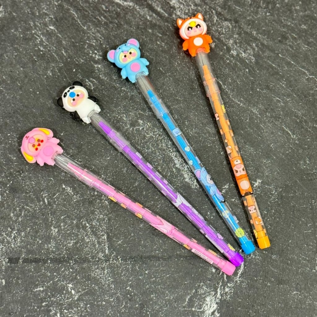 

NANA Pensil Boneka Lucu Motif Baby Tree – Alat Tulis Anak sekolah kawaii