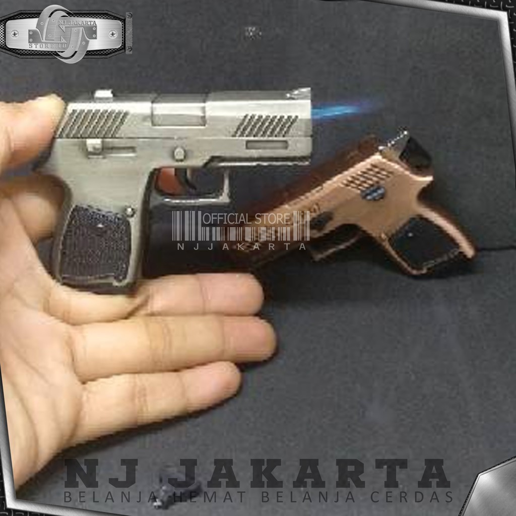 Korek Api Miniatur Pistol Api Las Antik dan Unik