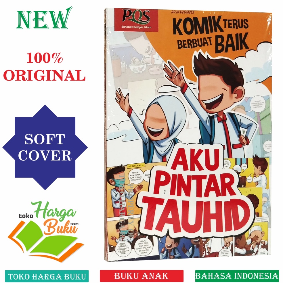 KODE O83V Aku Pintar Tauhid Komik Terus Berbuat Baik Buku Anak Islam FULL COLOR 2 Cerita Seru Penerb