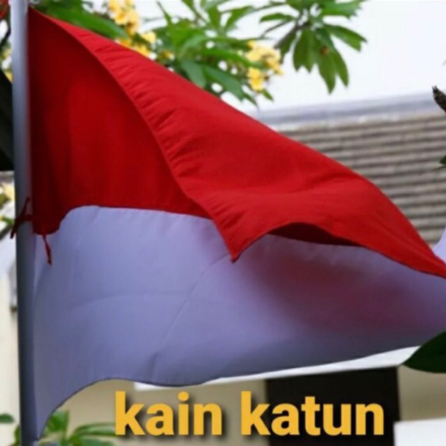 BENDERA MERAH PUTIH KATUN /BENDERA KAIN/BENDERA MURAH