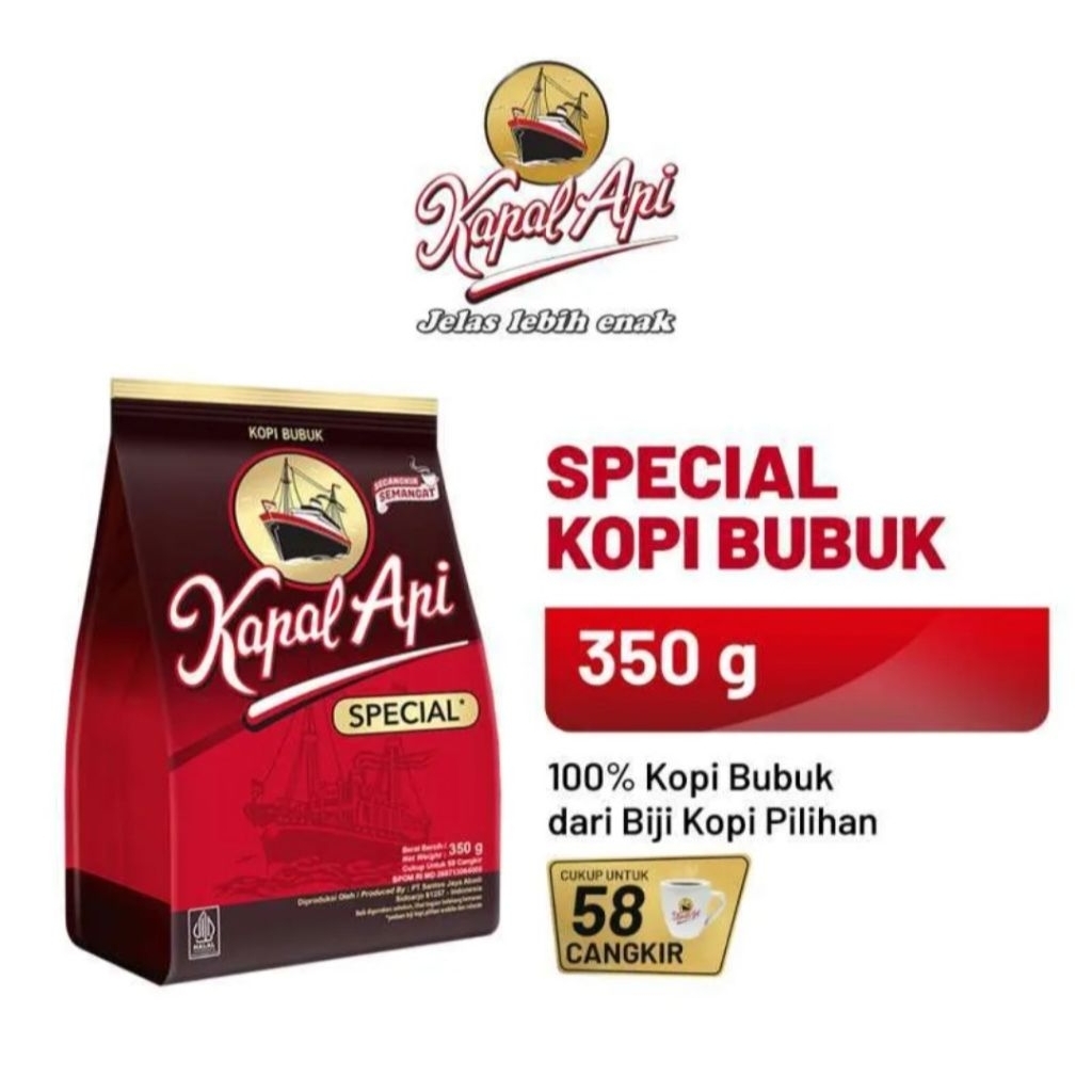 

Kopi Kapal Api Special 350 gram