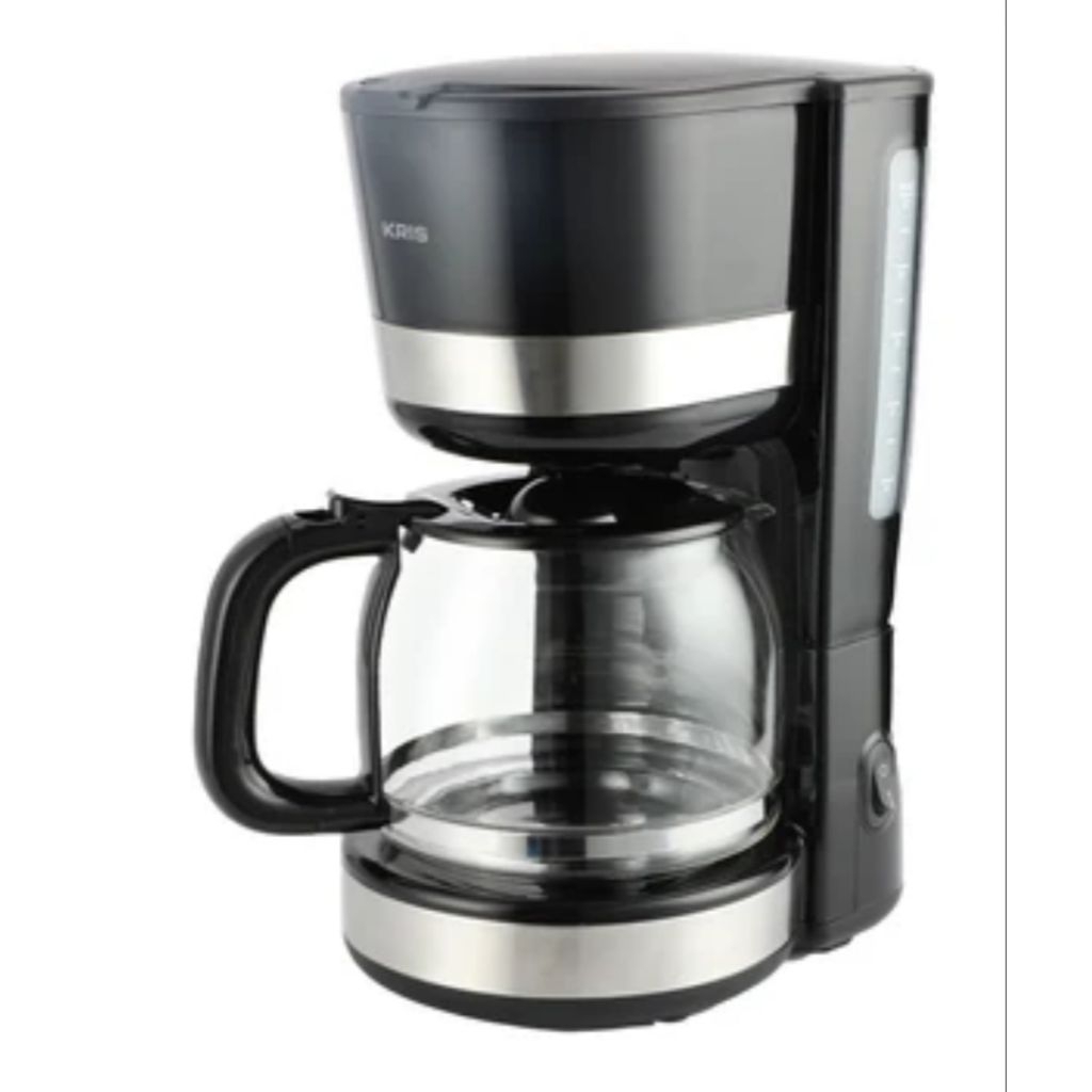 388. Kris 1.5 Ltr Coffee Drip Maker Stainless Steel - Hitam dan Coffee Drip Maker 2 Cups - Hitam  25