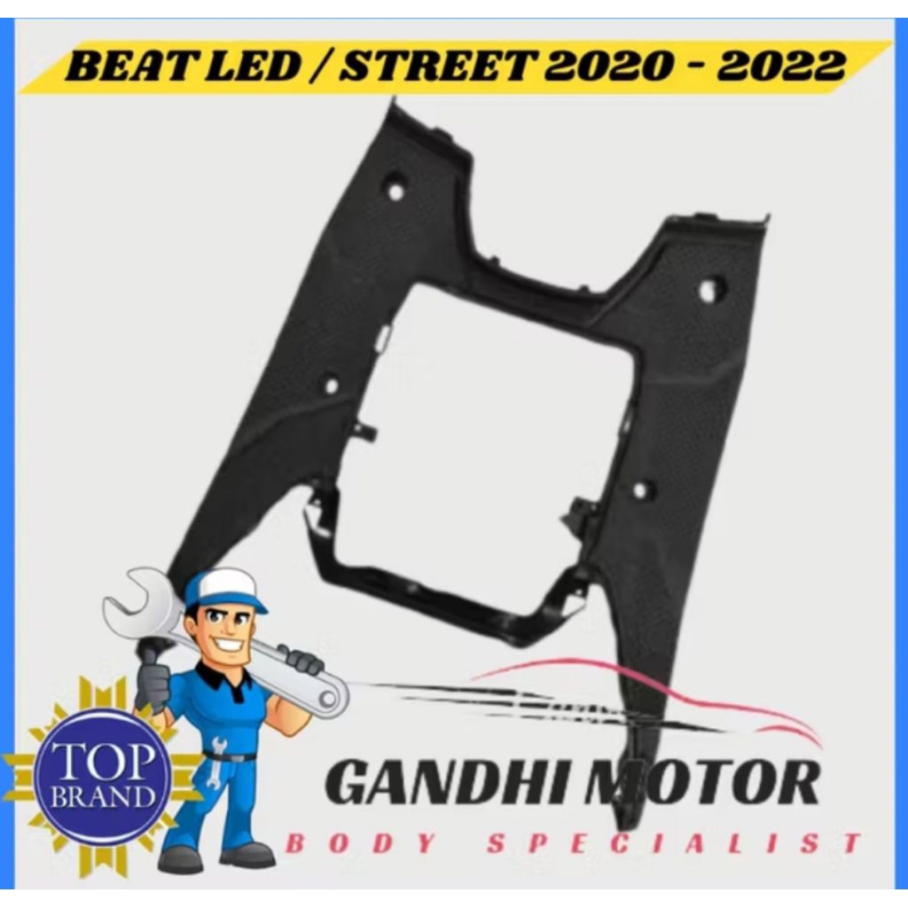 Satuan eceran body kasar beat deluxe dek atas pijakan kaki beat deluxe