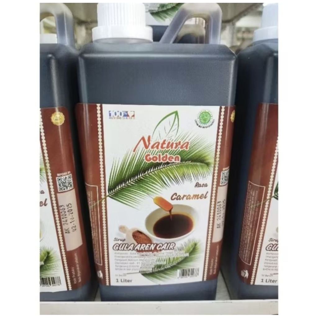

Natura Golden Gula Aren Cair 1L - caramel - original