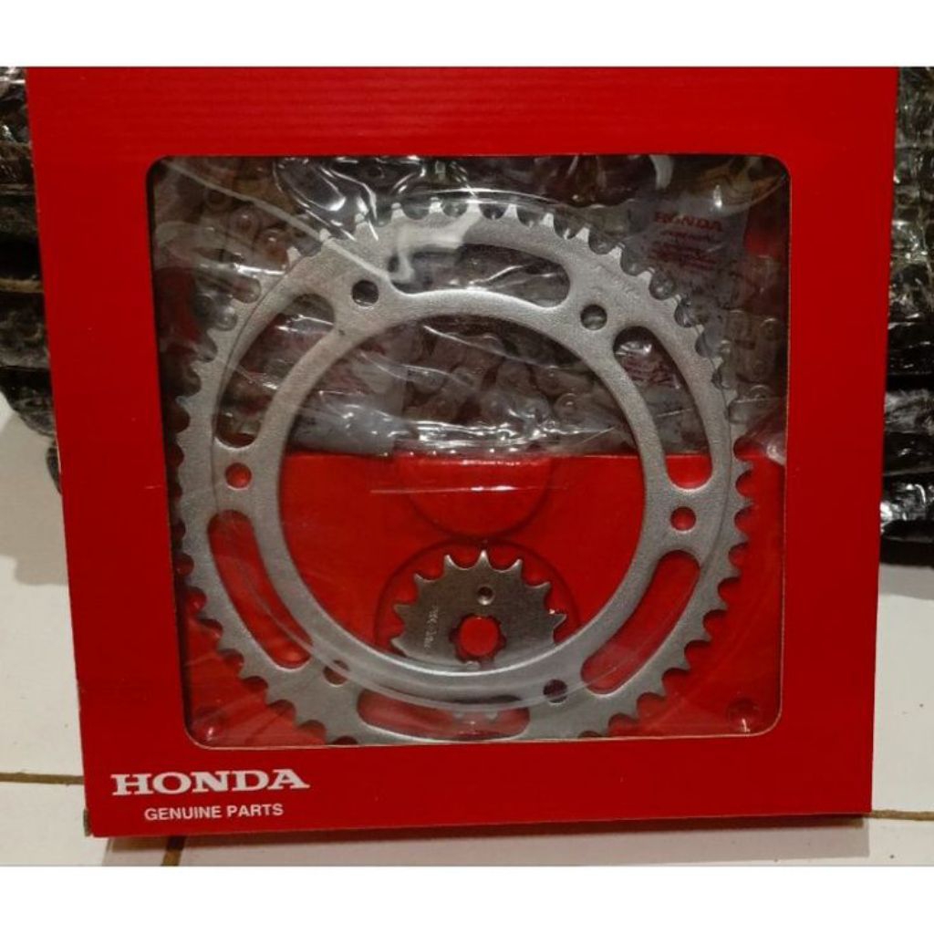 GEAR SET K84 CRF GEAR SET CRF 150 GEAR SET + RANTAI