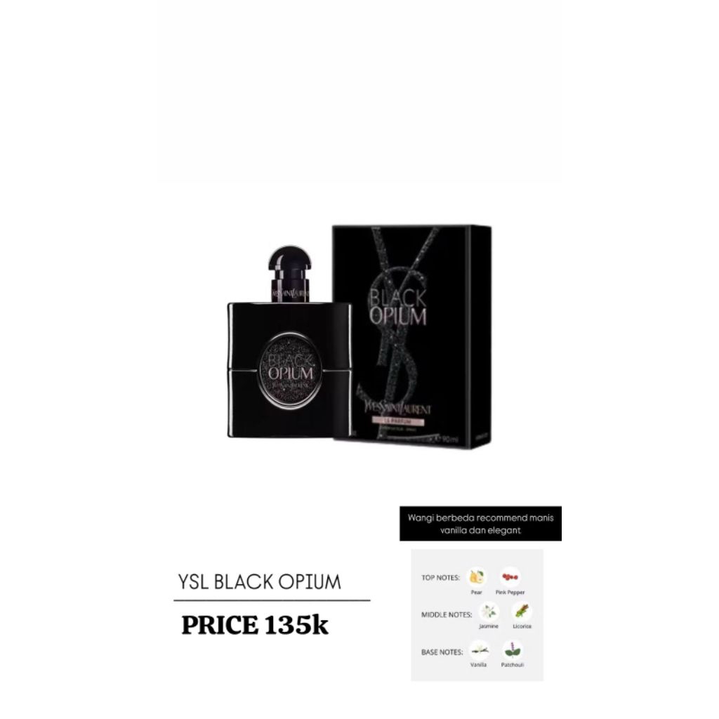 YSL BLACK OPIUM