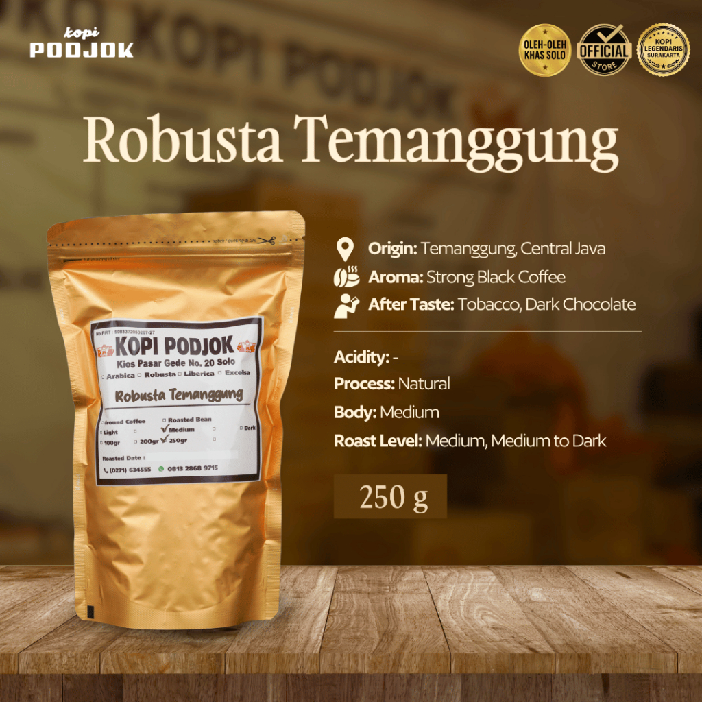 

Kopi Robusta | Kopi Robusta Temanggung | Kopi Podjok