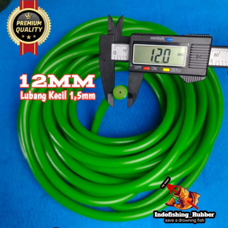 KODE Q34E Karet Spearfishing Speargan 12mm Lubang Kecil Panah Ikan Laut Spergun Spergan Speargun Gra