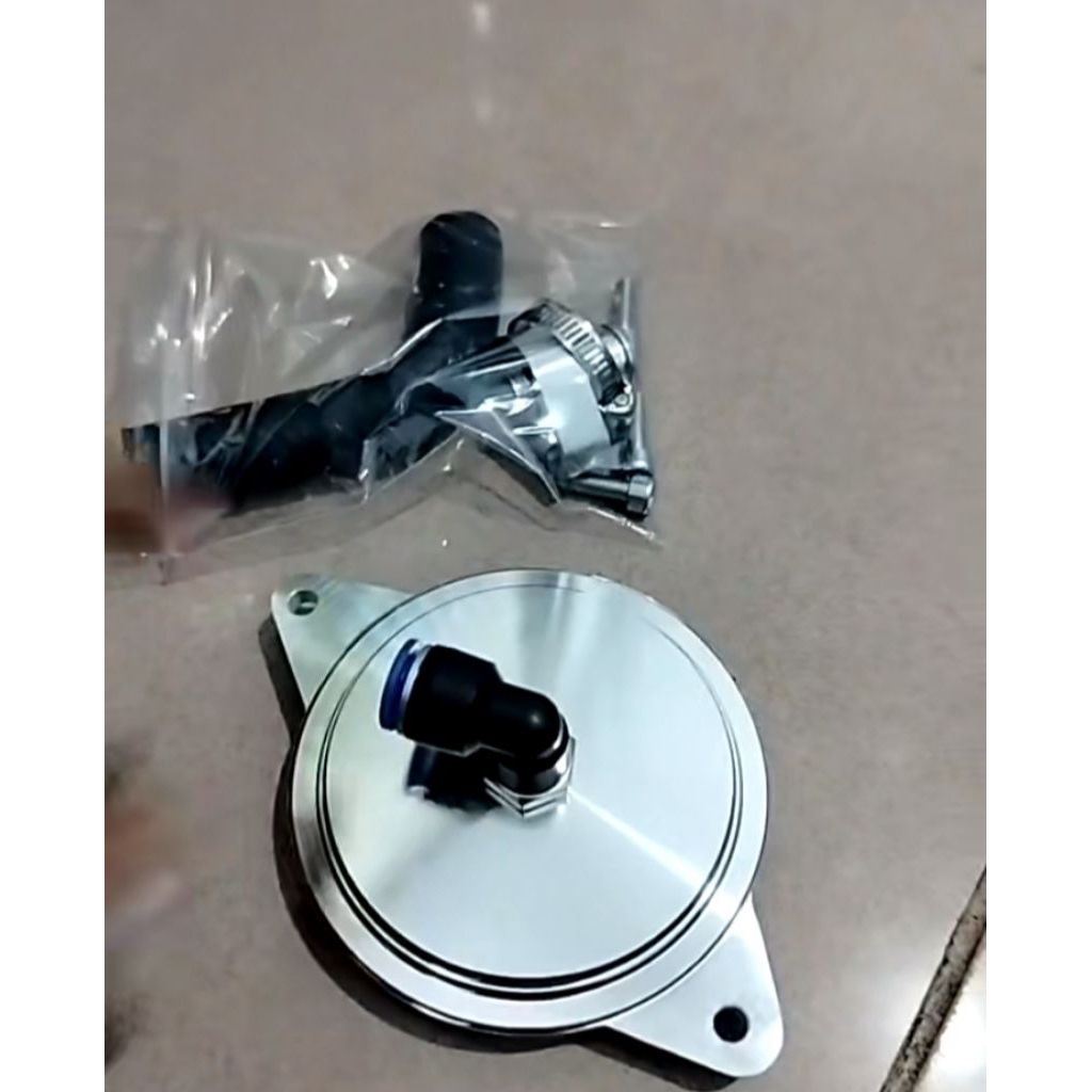 tutup noken as mx untuk ewp+Corong selang dan selang radiator+free selang hawa.