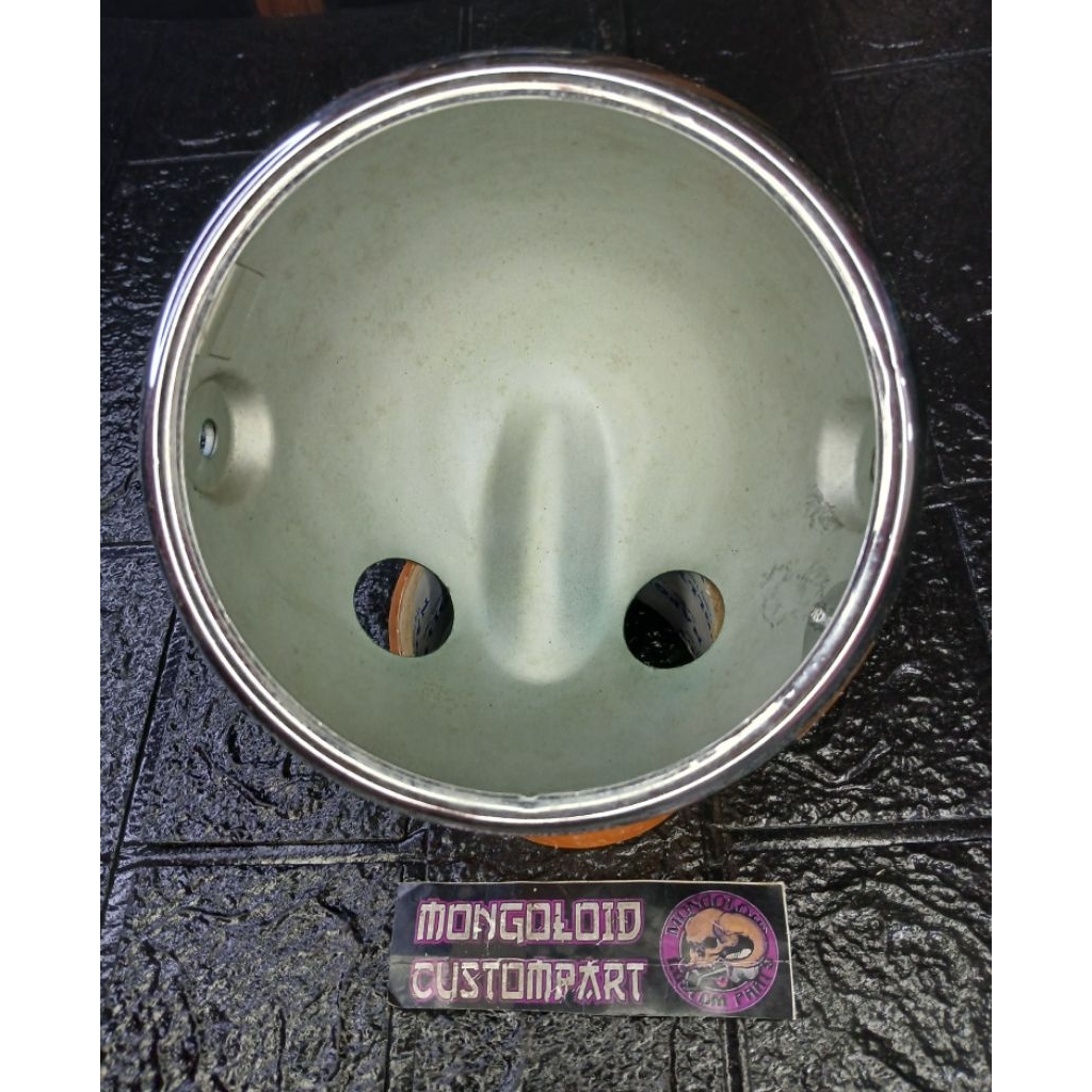 original Batok totok lampu depan headlamp head lamp + ring DT 100 DT100 GT80 GT 80 mini trail