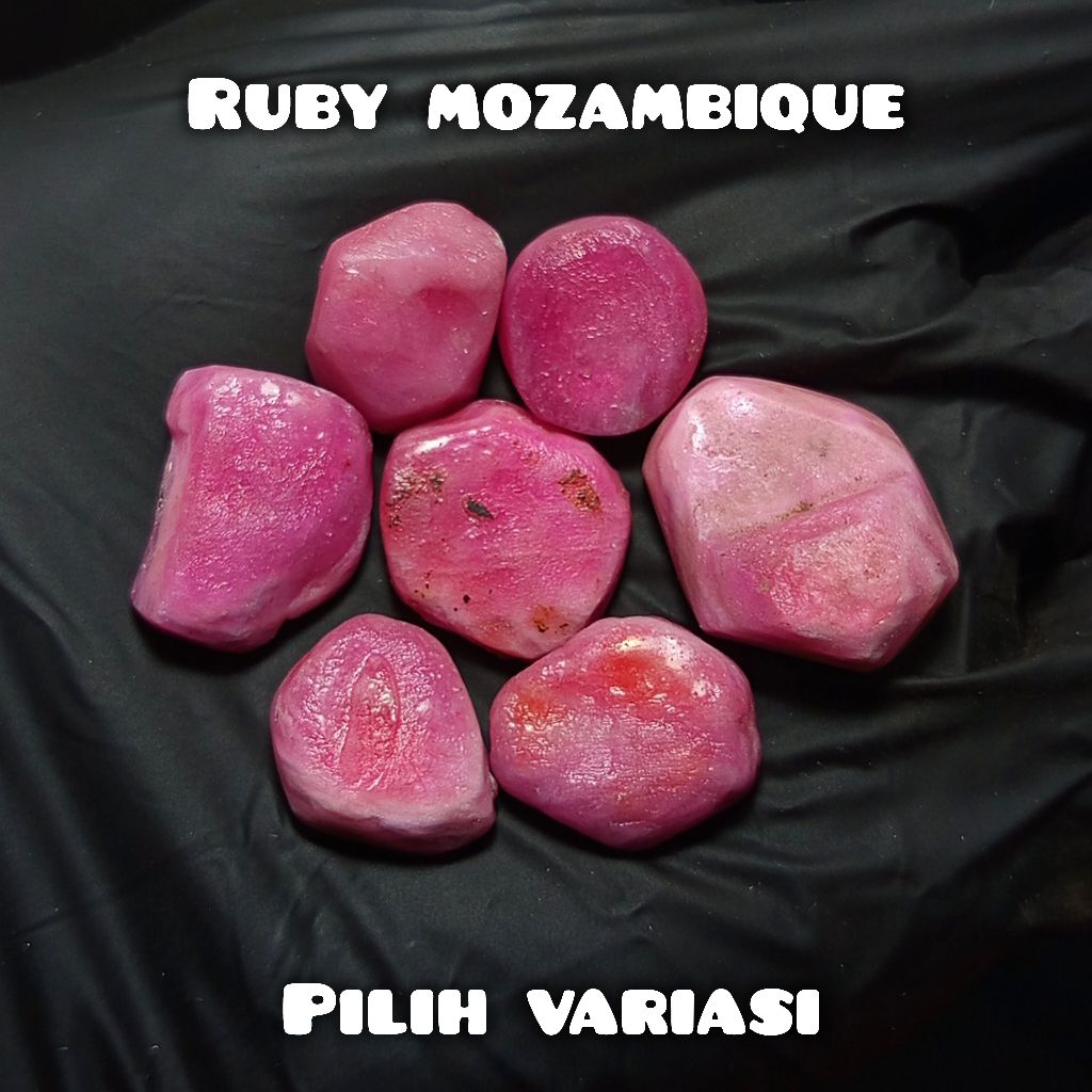 batu ruby mozambique/bahan batu ruby mozambique natural/ ruby mozambique rektiv uv