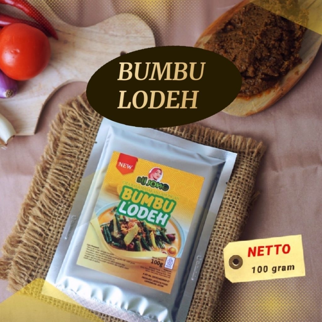 

Bumbu lodeh Bu Jono 100 gram bumbu lodeh siap pakai