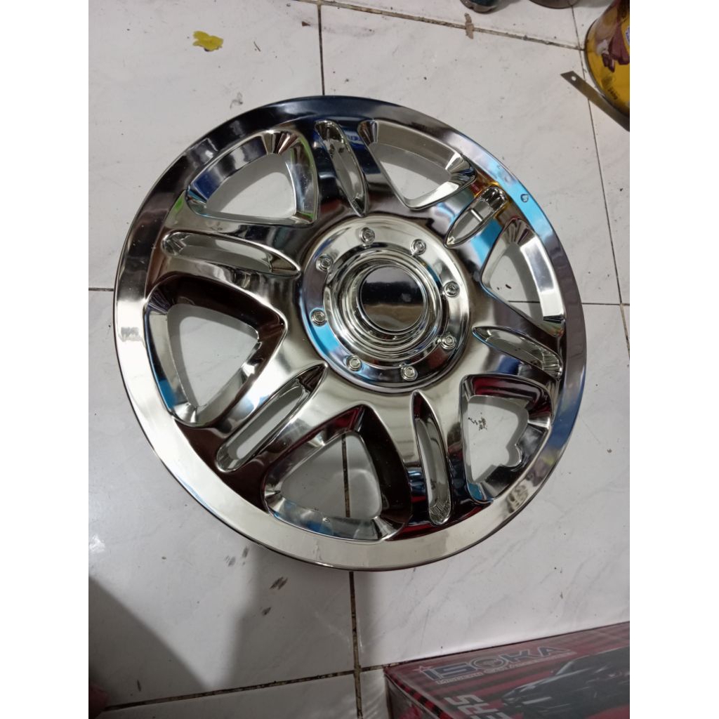wheel dop velg mobil agya ayla ring 13 chrome