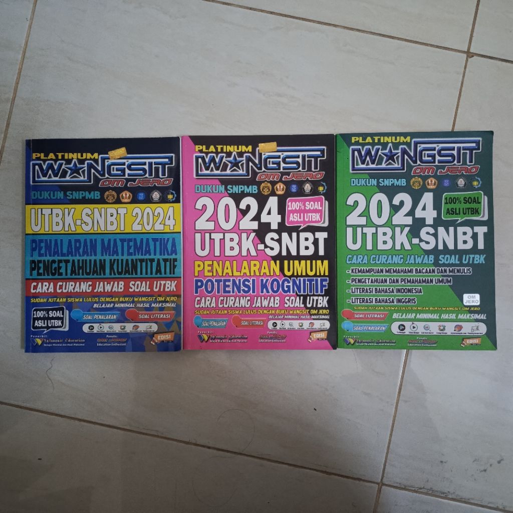 PRELOVED BUKU WANGSIT 2024