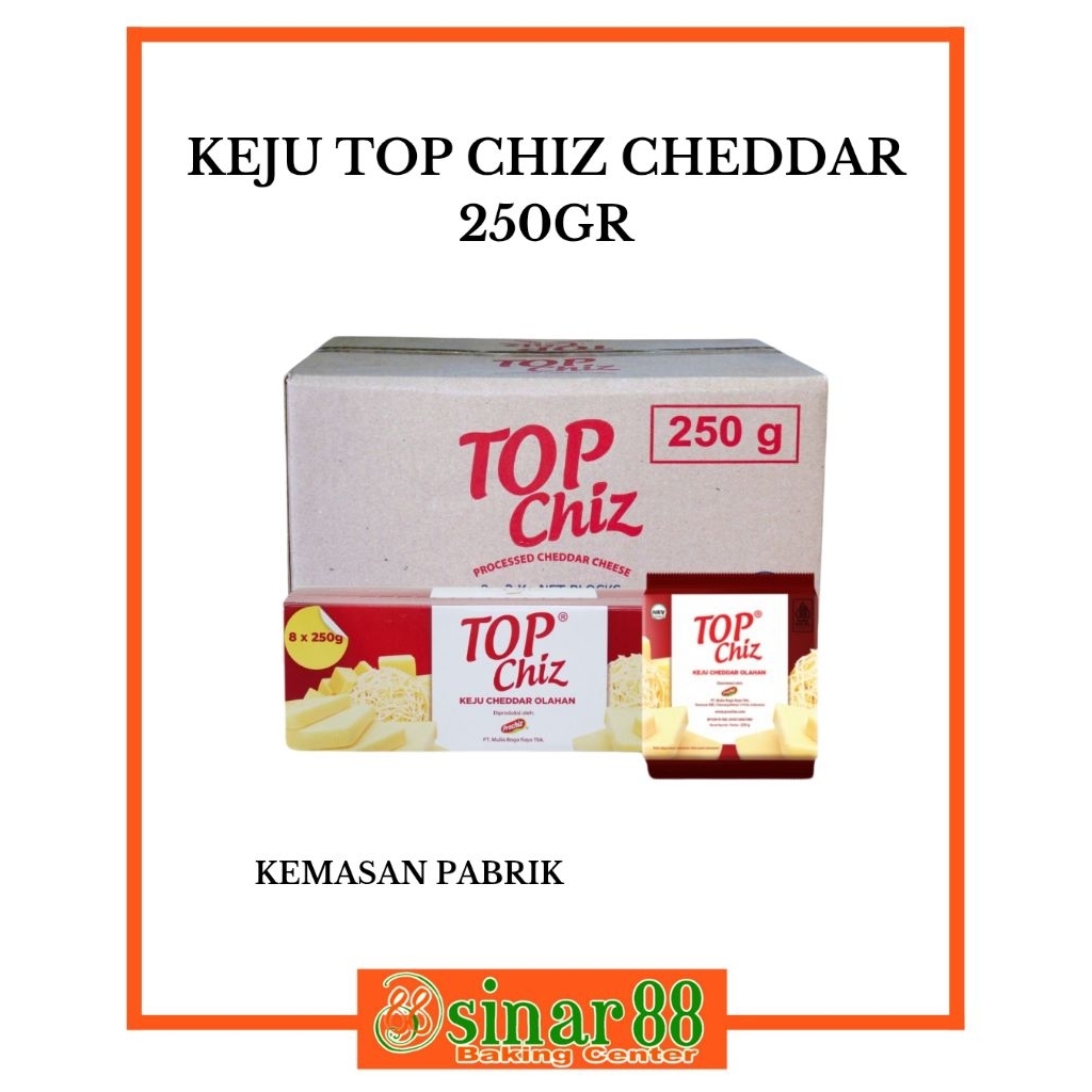 

Keju Top Chiz 250gr