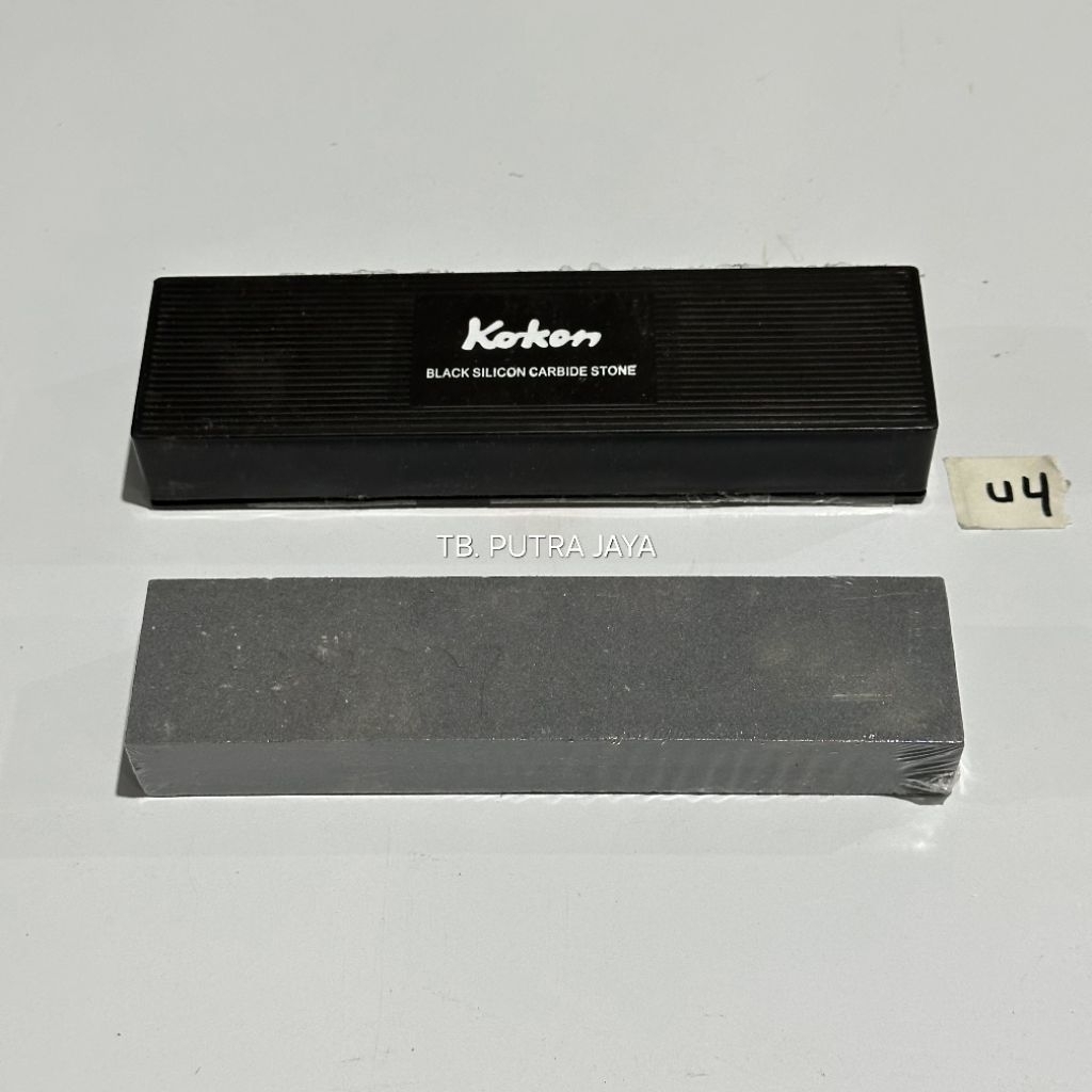 Batu Asah Jepang KOKON Black Silicon Carbide Stone Panjang 20 cm Batu Gosok Asah Amril Penajam Pisau