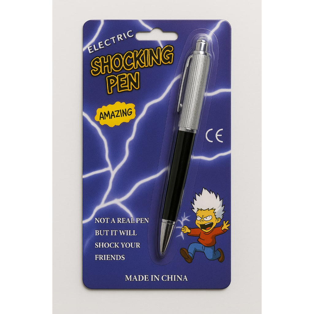 

AK Mainan Pulpen Kejut Palsu Novelty Prank Pen / Shocking Pen