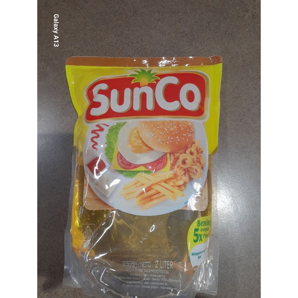 

minyak goreng sunco 2 lt pch