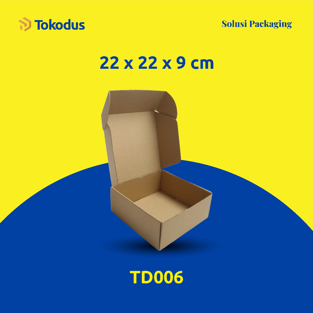 

Kardus Box Dompet | Box Jam | Box Packing | Dus Perhiasan | Dus Parfum uk 22 x 22 x 9 cm - Tokodus Katapang