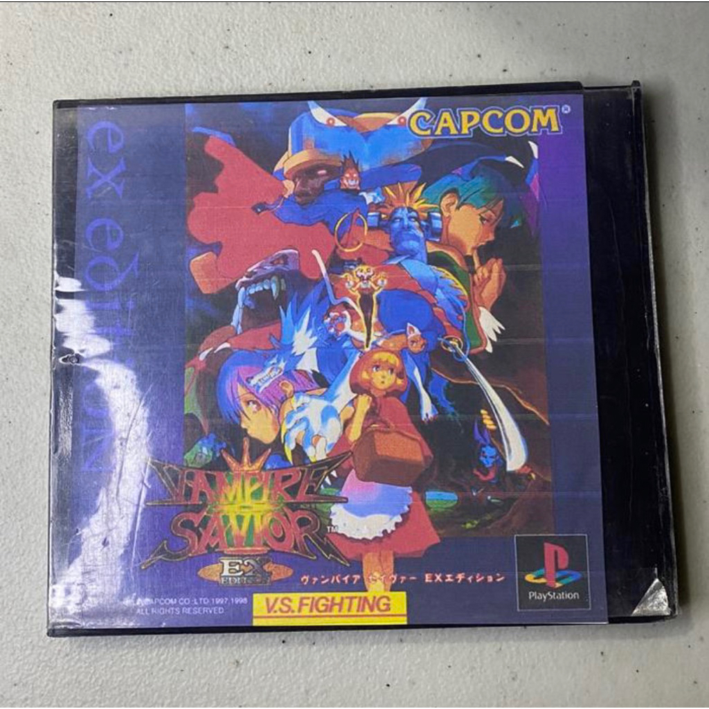 Kaset Playstation 1 Kopab Vampire Savior