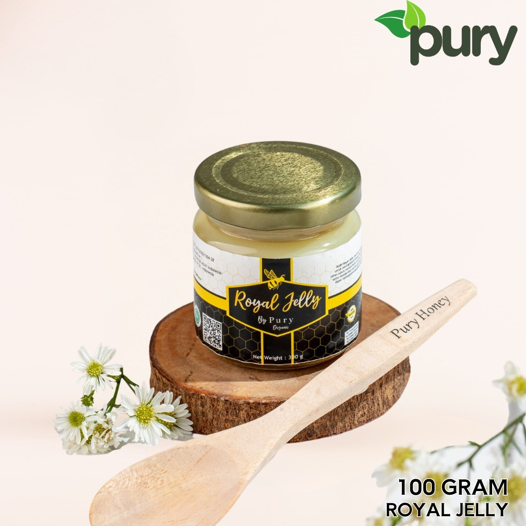 

PURY - Royal Jelly 100gr Asli Tanpa Campuran