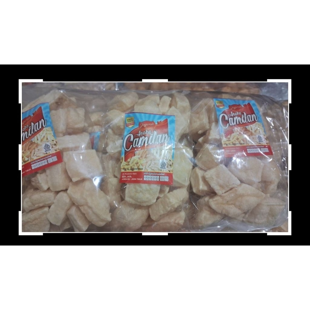 

kerupuk ikan tongkol, ikan tengiri, dan tahu