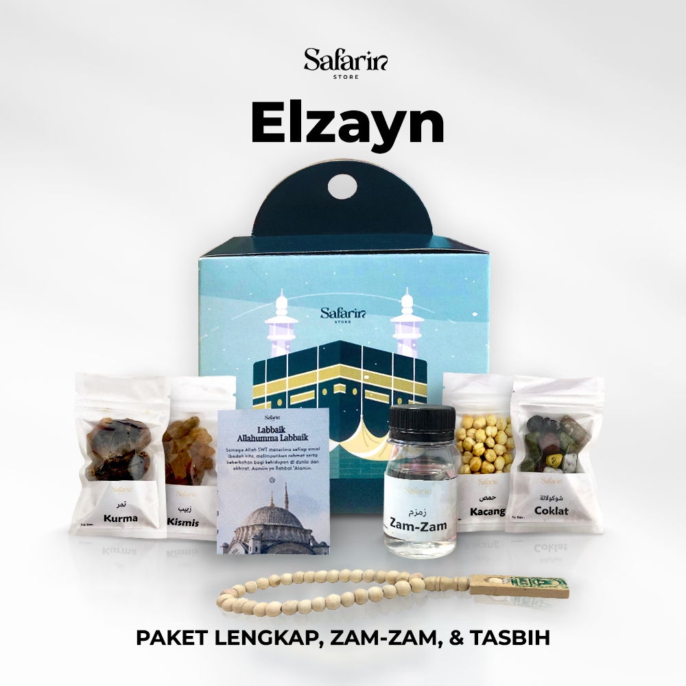 

Elzayn | Souvenir Snack Umroh Box Mewah Oleh-Oleh Haji Umroh by Safarin