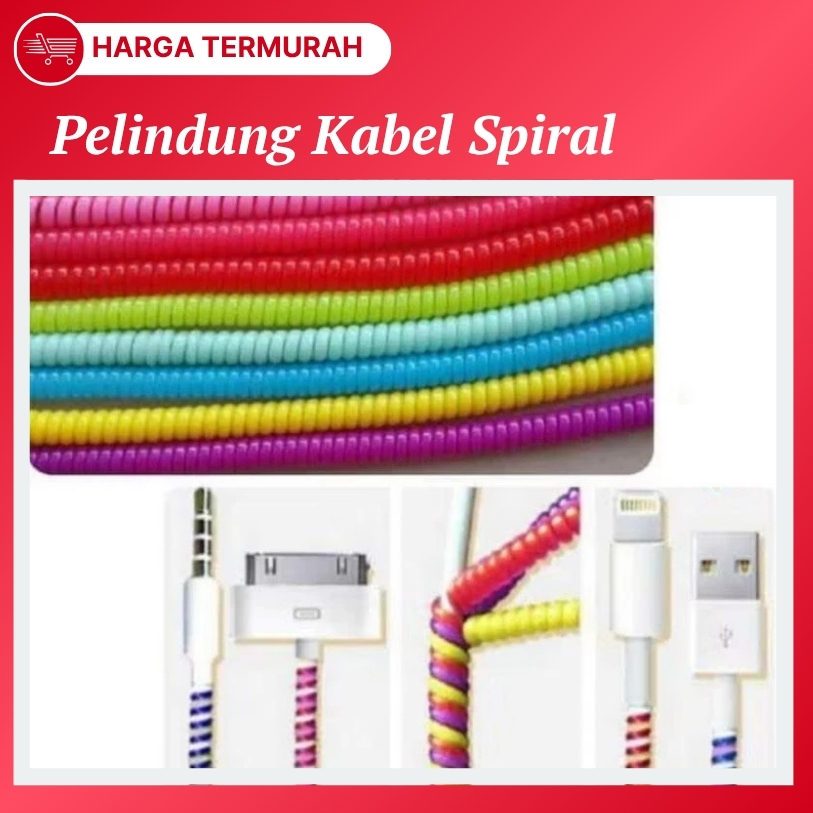 Pelindung Kabel Spiral Pelindung Kabel Tali Pelindung Kabel Tali Spiral Pelindung Kabel