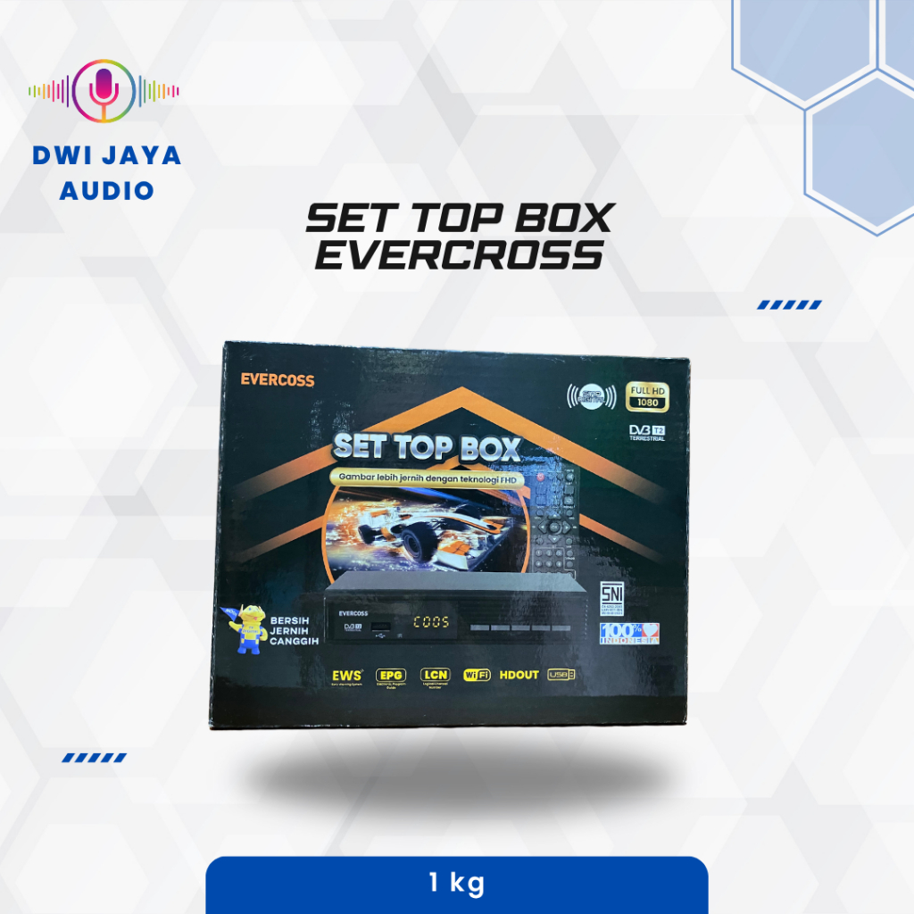 Evercross Set Top Box Full HD | STB