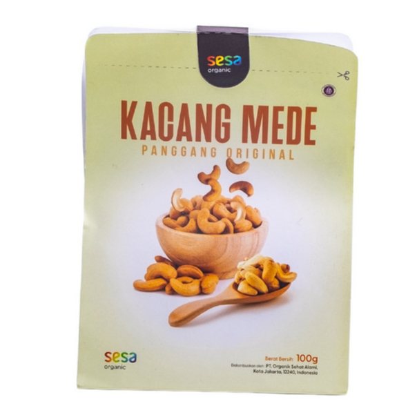 

Sesa Kacang Mede Panggang Original 100 Gr – Camilan Sehat Tanpa Minyak
